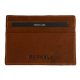 Burkely Antique konyak bőr kártyatartó, RFID védelemmel 10,5 x 7,5 cm