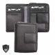 Riccardo Ferducci fekete női bőr pénztárca 12,3 x 9,5 cm