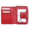 Riccardo Ferducci piros női bőr pénztárca, RFID védelemmel 12,3 x 9,5 cm