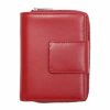 Riccardo Ferducci piros női bőr pénztárca, RFID védelemmel 12,3 x 9,5 cm
