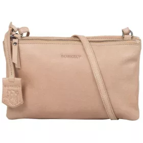 Burkely Just Jackie Crossover L, bézs női bőr válltáska