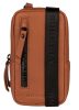 Burkely Rain Riley konyak színű bőr nyakba akasztható telefon tartó, crossbody táska
