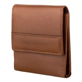   Burkely Suburb Seth konyak színű, bőr pénztárca, kártyatartó, RFID védelemmel