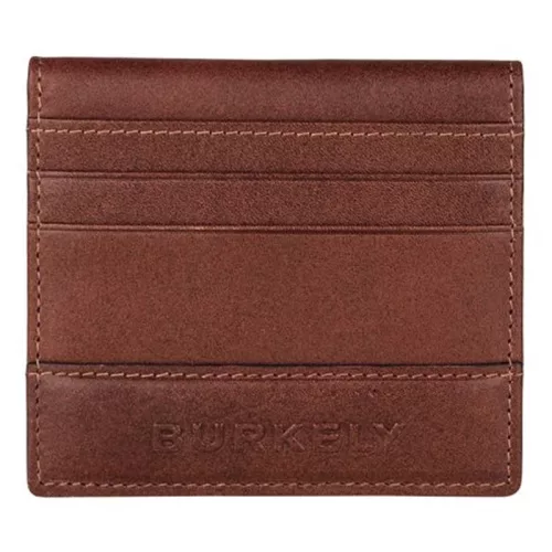 Burkely Suburb Seth barna színű, bőr kártyatartó, RFID védelemmel