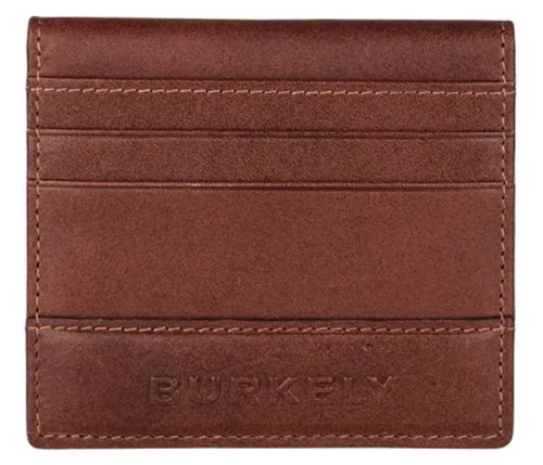 Burkely Suburb Seth barna színű, bőr kártyatartó, RFID védelemmel
