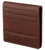 Burkely Suburb Seth barna színű, bőr kártyatartó, RFID védelemmel