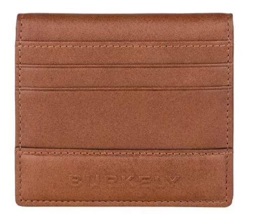 Burkely Suburb Seth konyak színű, bőr kártyatartó, RFID védelemmel