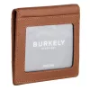 Burkely Suburb Seth konyak színű, bőr kártyatartó, RFID védelemmel
