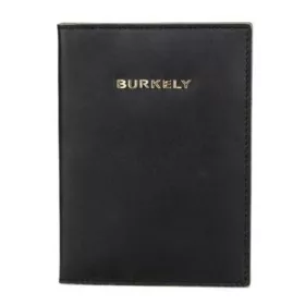   Burkely Parisian Paige fekete színű bőr útlevél- és kártyatartó RFID védelemmel