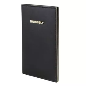  Burkely Parisian Paige fekete színű bőr útlevél- és kártyatartó RFID védelemmel