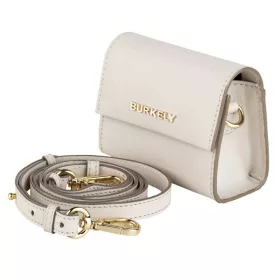   Burkely Parisian Paige bézs színű, női, bőr övtáska, crossbody, RFID védelemmel