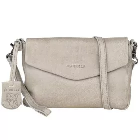   Burkely Just Jackie Crossover Clutch, szürke női bőr válltáska