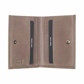   Burkely Croco Cassy szürke színű bőr kártyatartó RFID védelemmel