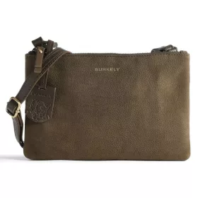 Burkely Soul Sam barna színű női bőr válltáska