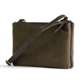 Burkely Soul Sam barna színű női bőr válltáska