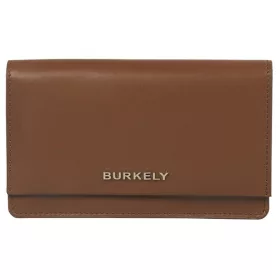  Burkely Parisian Page konyak színű, nagyméretű, bőr pénztárca, RFID védelemmel