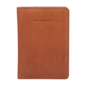   Burkely JUST JACKIE konyak bőr útlevéltartó, 15 × 10  cm