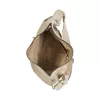BURKELY JUST JOLIE bézs női bőr válltáska 45 x 28 cm