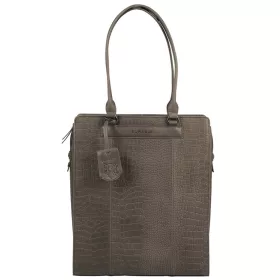   Burkely Casual Carly szürke válltáska, shopper laptoptartóval 14''