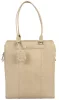 Burkely Casual Carly bézs válltáska, shopper laptoptartóval 14''