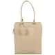 Burkely Casual Carly bézs válltáska, shopper laptoptartóval 14''