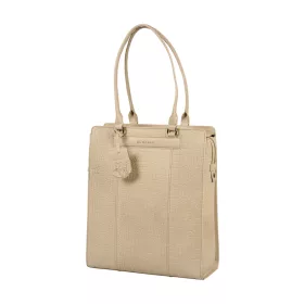   Burkely Casual Carly bézs válltáska, shopper laptoptartóval 14''