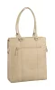 Burkely Casual Carly bézs válltáska, shopper laptoptartóval 14''