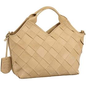 Burkely drapp női bőr válltáska 20 x 29 x 11 cm