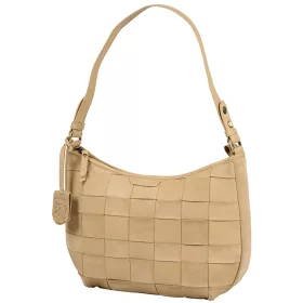 Burkely drapp női bőr válltáska 24 x 24 x 9 cm