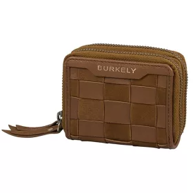   Burkely Even Elin női konyak színű bőr pénztárca 10 x 8 cm
