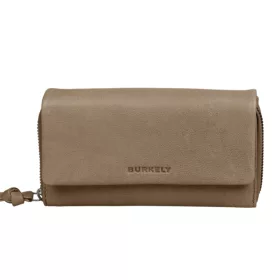   Burkely Just Jolie szürke női bőr pénztárca, RFID védelemmel