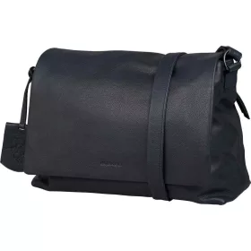   Burkely Just Jolie sötétkék női bőr oldaltáska, crossover 30 x 23 cm