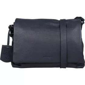  Burkely Just Jolie sötétkék női bőr oldaltáska, crossover 30 x 23 cm