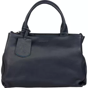   Burkely Just Jolie sötétkék női bőr kézitáska 30 x 21 cm