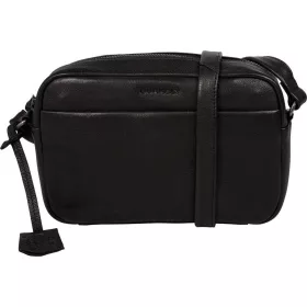   Burkely Just Jolie fekete női bőr válltáska, crossover 23 x15 cm