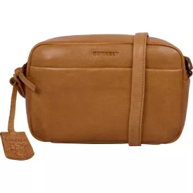   Burkely Just Jolie konyak női bőr válltáska, crossover 23 x15 cm