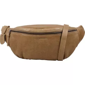   Burkely Just Jolie barna női bőr övtáska, crossbody táska 33 x 18 cm