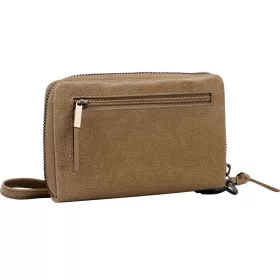   Burkely Just Jolie khaki bőr női  pénztárca RFID védelemmel