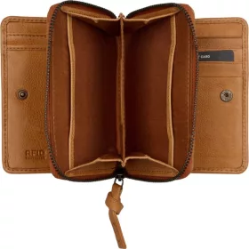   Burkely Just Jolie női fekete színű bőr pénztárca 12 x 9 cm