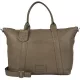Burkely Soft Skylar taupe, női bőr válltáska, laptoptáska 15,6"