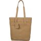 Burkely Soft Skylar barna színű női bőr shopper, hátizsák 14"