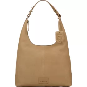   Burkely Soft Skylar drapp színű női bőr kézitáska, válltáska