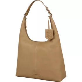   Burkely Soft Skylar drapp színű női bőr kézitáska, válltáska