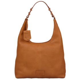   Burkely Soft Skylar konyak színű női bőr kézitáska, válltáska