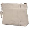 Burkely Soft Skylar törtfehér színű női bőr oldaltáska, crossbody
