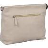 Burkely Soft Skylar törtfehér színű női bőr oldaltáska, crossbody