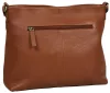 Burkely Soft Skylar gesztenyebarna női bőr oldaltáska, crossbody 31 x 26 x 10,5 cm