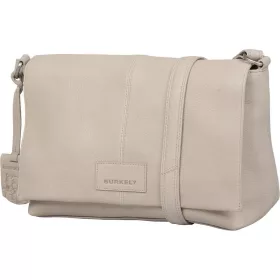   Burkely Soft Skylar törtfehér színű női bőr oldaltáska, crossbody 24 x 19,5 x 12 cm