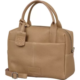   Burkely Soft Skylar kisméretű barna bőr kézitáska, válltáska