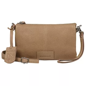 Burkely Soft Skylar bézs bőr oldaltáska, crossbody